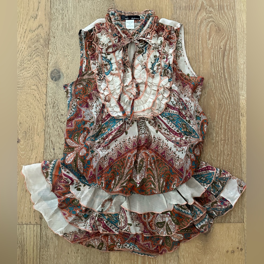 NWT) Zimmerman style ruffle blouse